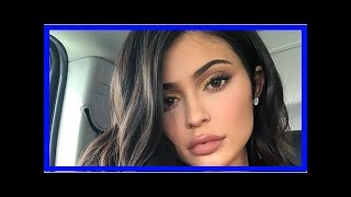 Kylie Jenner Shows Off Her Sexy Post-Baby Body Tight Low-Cut Nude Dress At Pop Up Shop