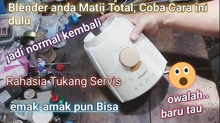 Cara memperbaiki blender philips mati total. Blender philips tidak berputar#tutorial @Lahuri Anwar