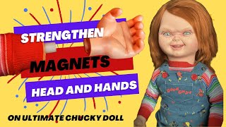 How to Replace Magnets in the Ultimate Chucky Head And Hands by Trick Or Treat Studios