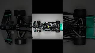 The 2023 Black Mercedes Livery F1