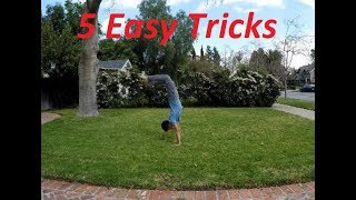 5 Cool EASY Tricks ANYONE Can Do