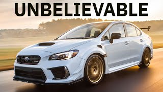 The $120,000 Subaru WRX STI...