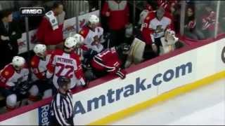 Stephen Gionta Gets Benched by Dmitry Kulikov 4/20/13