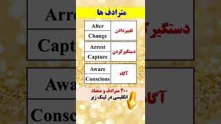 انگلیسی رو با مترادف ها تمرین کن و خیلی سریع یاد بگیر 🔥‼️👀😵🤯#زبان #زبان_انگلیسی #آموزش_زبان