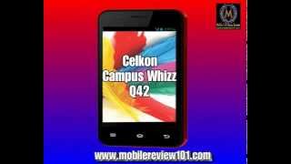 Celkon Campus Whizz Q42 Full Video Review