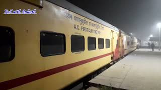 14012 Hoshiarpur Express departure Hoshiarpur Railway station with twins Alcos