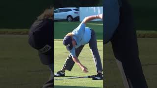 Miguel Angel Jimenez Warm Up