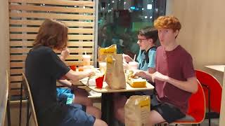 McDonalds With the Boys