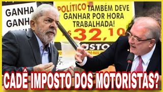 LULA DERROTADO NA REGULAMENTAÇÃO DOS MOTORISTAS DE APLICATIVOS.