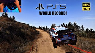 WRC 9 - PS5 World Record | Hyundai i20 WRC | 4K 60FPS