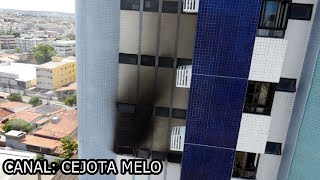 URGENTE! INCENDIO NO EDIFICIO RIO SOLIMÕES EM CANDEIAS.