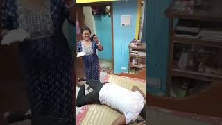 Crazy Husband Wife🤪don't miss the end😂😜#trending   #funny#viral#youtubeshorts