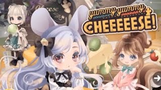 Cocoppa Play - yummy yummy Cheeeeese! Premium Ticket Gacha (32 Spins)