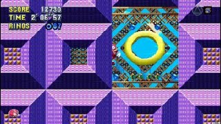 Sonic Mania Plus (Encore Mode) - Oil Ocean Zone Act 1 Special Stage Rings