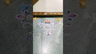 Diwali rangoli.... #diwalirangoli #diwali #diwalispecial #diwalidecoration #diwalimuggulu