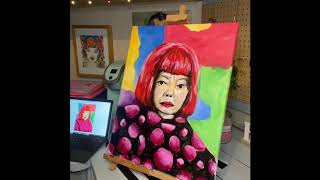 Yayoi Kusama Self Portrait