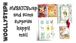 #WSATCSwap from Evelyn and happy mail from Daft Dog Crafting