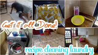 DO IT ALL! || LAUNDRY || COOKING ||WORKOUT||CLEANING