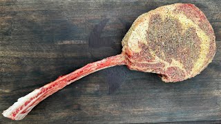 Peter Luger Style Tomahawk Steak!