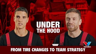 Changing Tires and Talking Football with GOMEZ & LAMELA | UNDER the HOOD