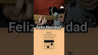 Feliz Navidad Chords #feliznavidad  #christmas #guitarcover #guitar #electricguitar #christmassongs