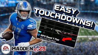 REDZONE MONEY PLAY! SCORE EVERYTIME! - Madden 25 Tips and Tricks