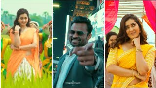 Oo Baava Whatsapp Status | Raashi Kanna | Sai Dharam Tej | Love Status Videos | Cute Couples |