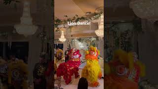 Here’s a lion dance at a recent fallbrook California wedding! #liondance #fallbrookwedding