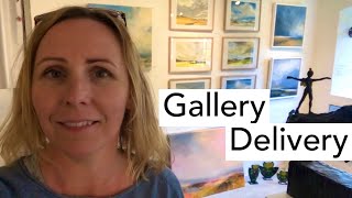 Gallery Visit, Plein Air Painting Adventure, Slowing Down and Recharging - Artist VLOG | Ep.2