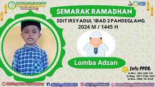 Semarak Ramadhan_Adzan_Ahmad Haniff_RA Annizhomiyyah Jaha