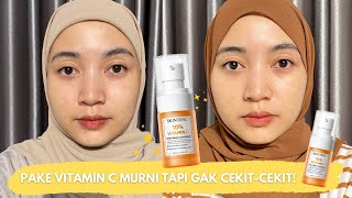 SKINTIFIC 10% VITAMIN C BRIGHTENING GLOW SERUM REVIEW! MANTEP BANGET MEMUDARKAN BEKAS JERAWAT PIH!