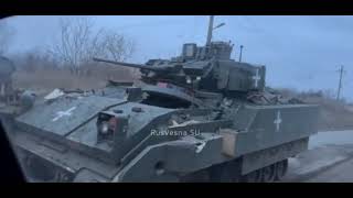 Russian Forces recover another Bradley IFV near Avdiivka Ukraine