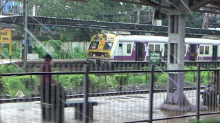 A Monsoon Run between Kalyan and Kopar with Amazing Track Sounds