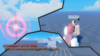 [Roblox Studio]🔨 | Combat System + Damage Indication👊 [SHOWCASE]🔥