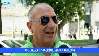 ASL, SINDACATI PROCLAMANO STATO DI AGITAZIONE