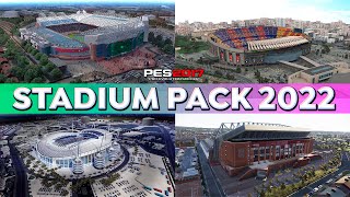 PES 2017 New Stadium Pack 2022 | With Best Exterior Mod