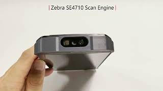 PDA with zebra scanner