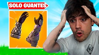 Ganando SOLO CON LOS GUANTES DE MAGNETO en Fortnite