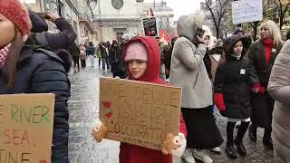 Mobilisation à Grenoble pour un "Cessez-le-feu immédiat à Gaza", samedi 2 décembre 2023