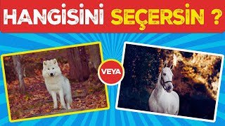 Hangisini Tercih Edersin? 🧐 Hayvanlar 😻🐶