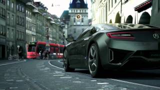 Updated Acura NSX Concept Promo Action