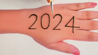 2024 latest easy mehndi design for back hand | new  mehndi design | mehandi designs 2024