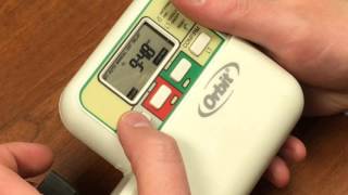 How to program Orbit 4-button Digital Hose Faucet timer