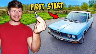 ABANDONED In A Barn For 30 YEARS - RARE CLASSIC BMW! Will It Run?