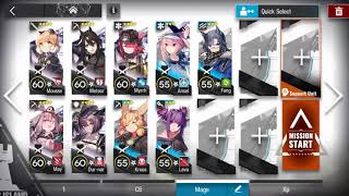 Arknights - Maria Nearl - MN-EX-7 - Challenge Mode - Low Cost No E2 Squad