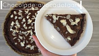 Chocolade-avocadotaart | Carin Pool Voedingsbureau