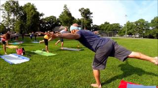 Yoga at Cushman Park with Jeff Costa