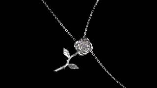 custom jewelry-Making a rose necklace.original sound version. #jewelry  #blingrunway #jewelrymaking