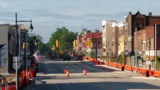 Downtown Albion Today  Digging Up The Bricks