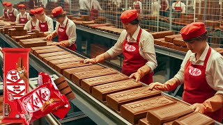 How KitKat Are Made In Factory? 🍫🍫 Captain Discovery